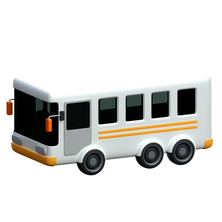 Autobús  3D Icon