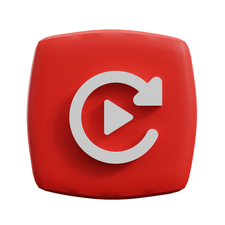 Autoplay  3D Icon