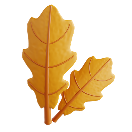 Autumn Leaves  3D Icon