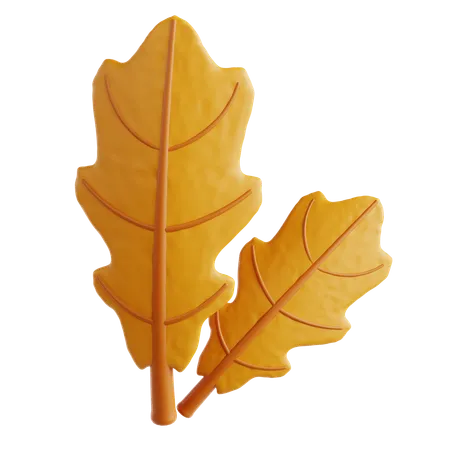 Autumn Leaves  3D Icon