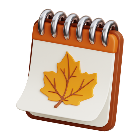 Autumn Season  3D Icon