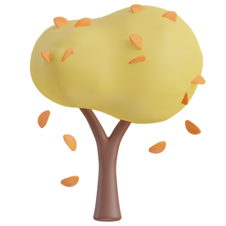 Autumn Tree  3D Icon