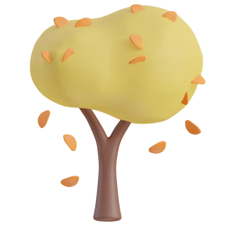 Autumn Tree  3D Icon