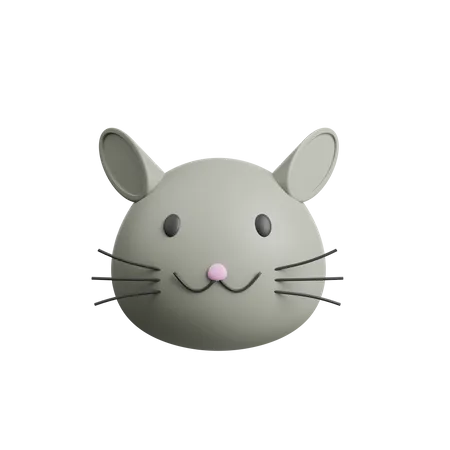 Avatar de gato  3D Illustration