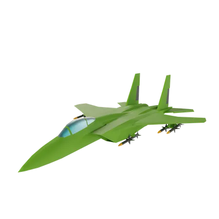 Avião a jato  3D Icon