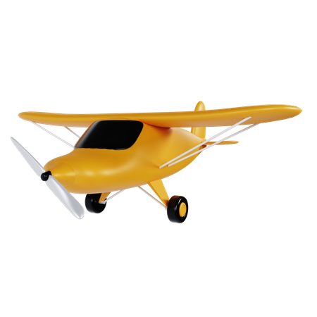 Jato de avião  3D Icon