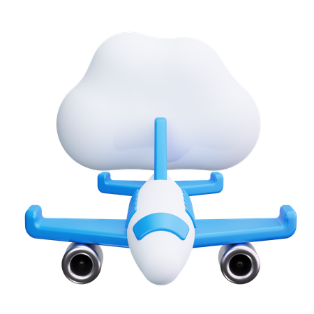 Passageiro de avião  3D Icon