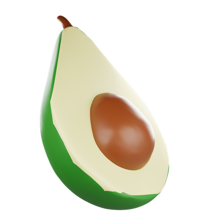 Avocado  3D Icon