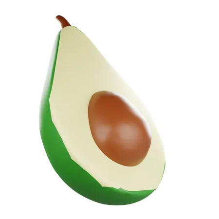 Avocado  3D Icon