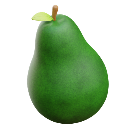 Avocado  3D Icon