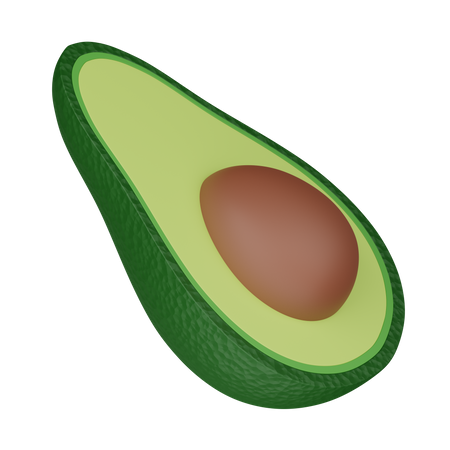 Avocado  3D Icon