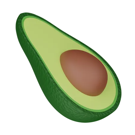 Avocado  3D Icon