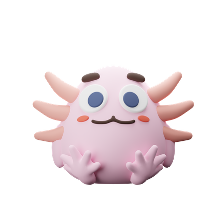 Axolotl  3D Icon