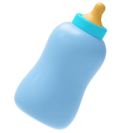 Baby bottle  3D Illustration