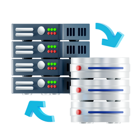 Offline-Backup  3D Icon