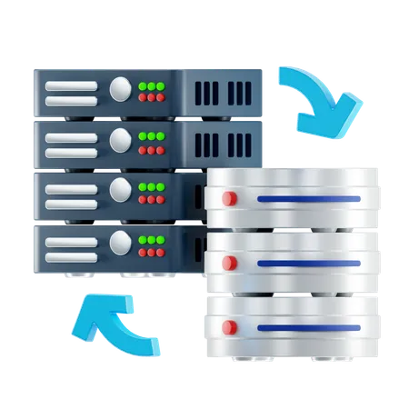 Offline-Backup  3D Icon