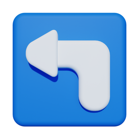 Backward  3D Icon