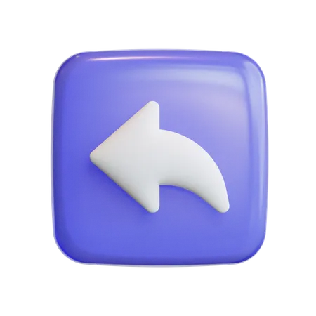 Backward  3D Icon