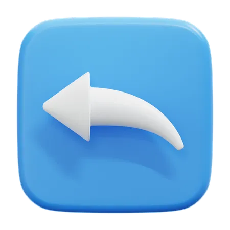 Backward  3D Icon