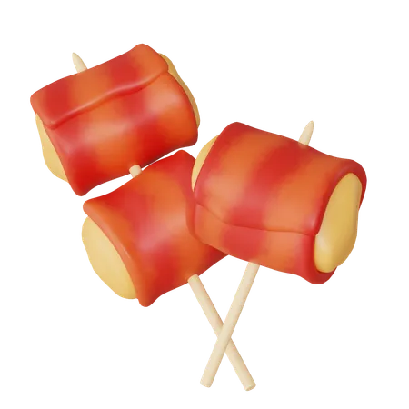 Bacon  3D Icon