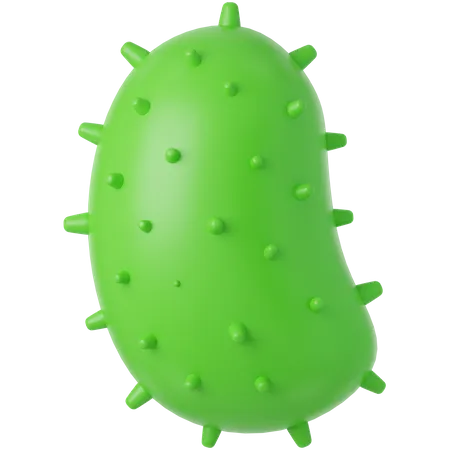 Bacteria  3D Icon