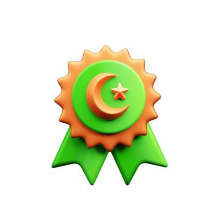 Badge  3D Icon