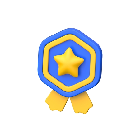 Badge  3D Icon