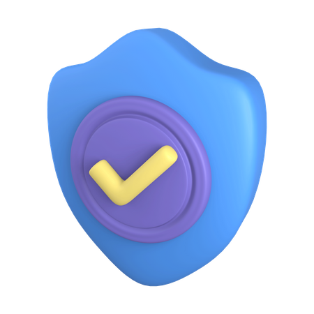 Badge de garantie  3D Illustration