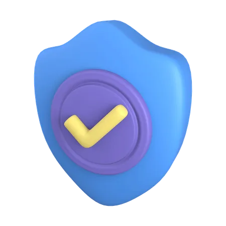 Badge de garantie  3D Illustration