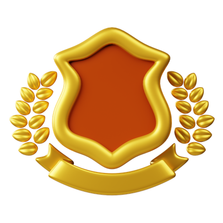 Badge of Valor  3D Icon