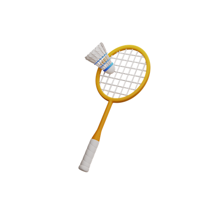 Badminton  3D Icon