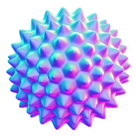 Ball Abstract Shape  3D Icon