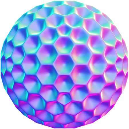 Ball Abstract Shape  3D Icon