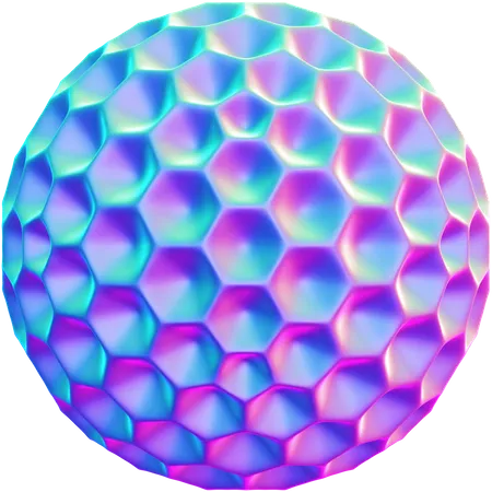 Ball Abstract Shape  3D Icon