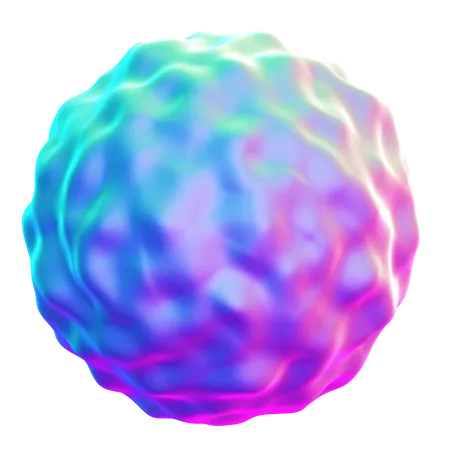 Ball Abstract Shape  3D Icon