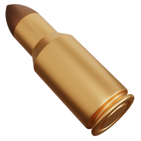 Une balle de pistolet  3D Icon