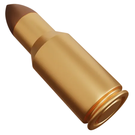 Une balle de pistolet  3D Icon