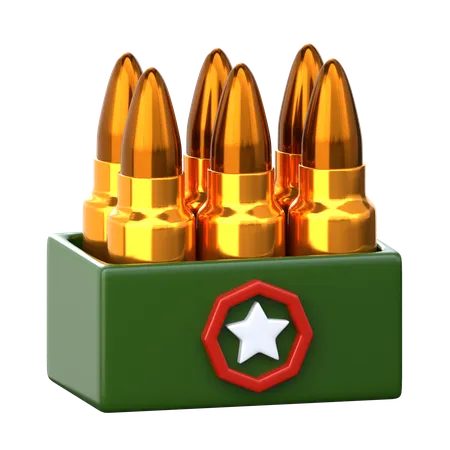 Munitions à balles  3D Icon