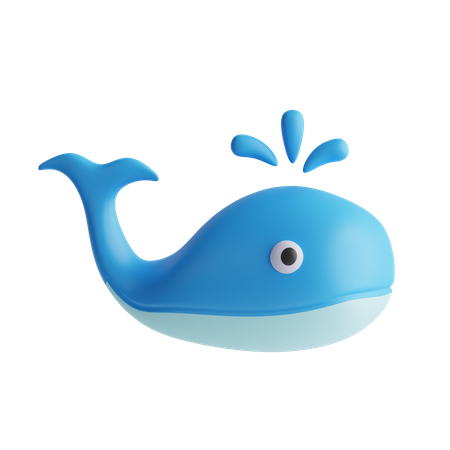 Ballena  3D Icon