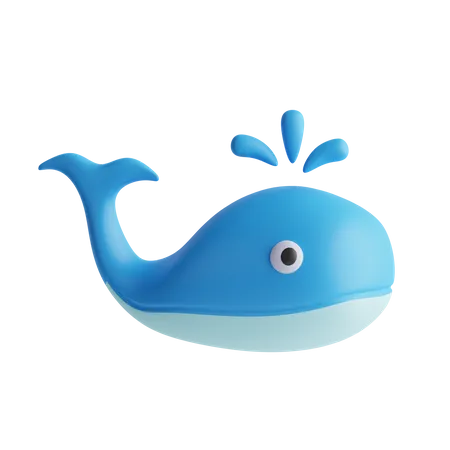 Ballena  3D Icon