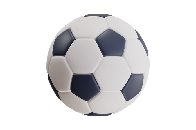 Balón de fútbol realista  3D Icon