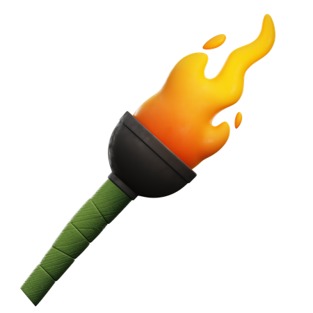 BAMBOO TORCH  3D Icon