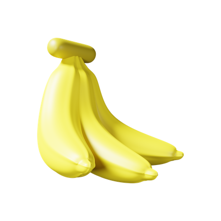 Banane  3D Illustration