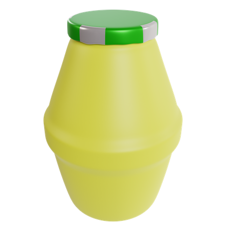 Bananenmilch  3D Icon