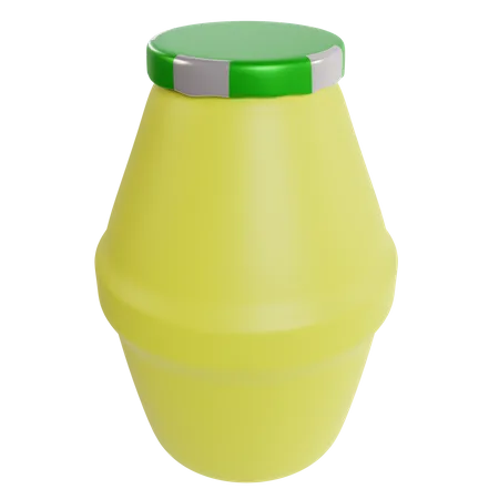 Bananenmilch  3D Icon