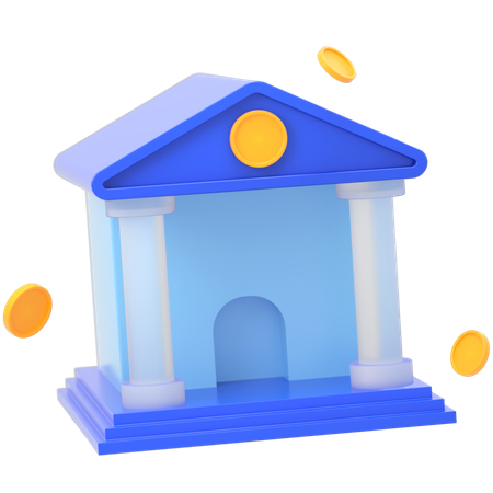 Banco  3D Icon