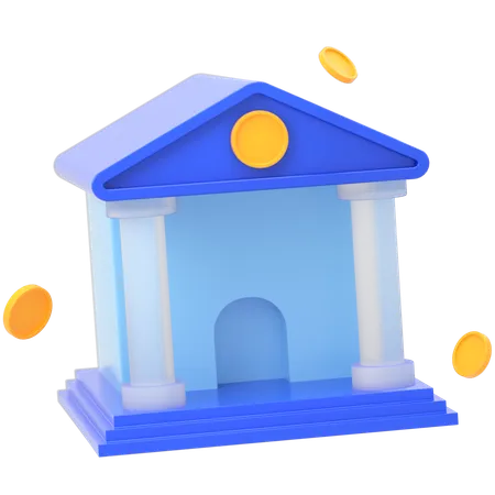 Banco  3D Icon