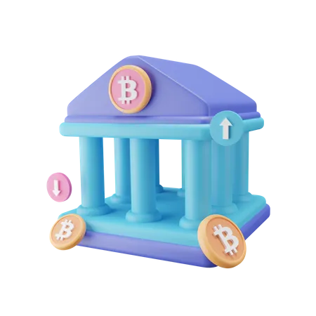 Banco  3D Icon