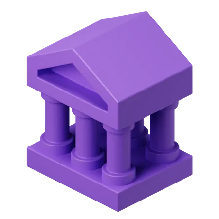 Banco  3D Illustration