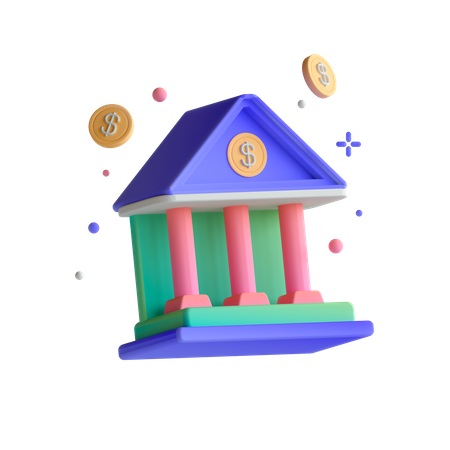 Banco  3D Illustration